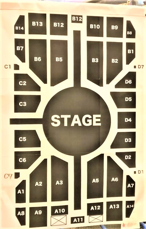 50音順 さいたまスーパーアリーナ 座席表 Wanima座席表 Biz